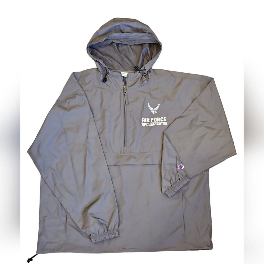 Champion Air Force Pullover Lightweight Windbreaker Jacket